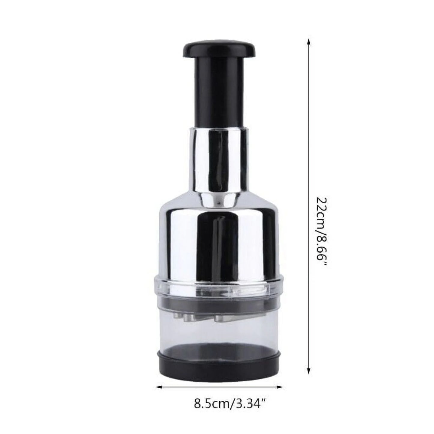 Vegetable Cutter with Stainless Steel Zigzag Blade for Kitchen