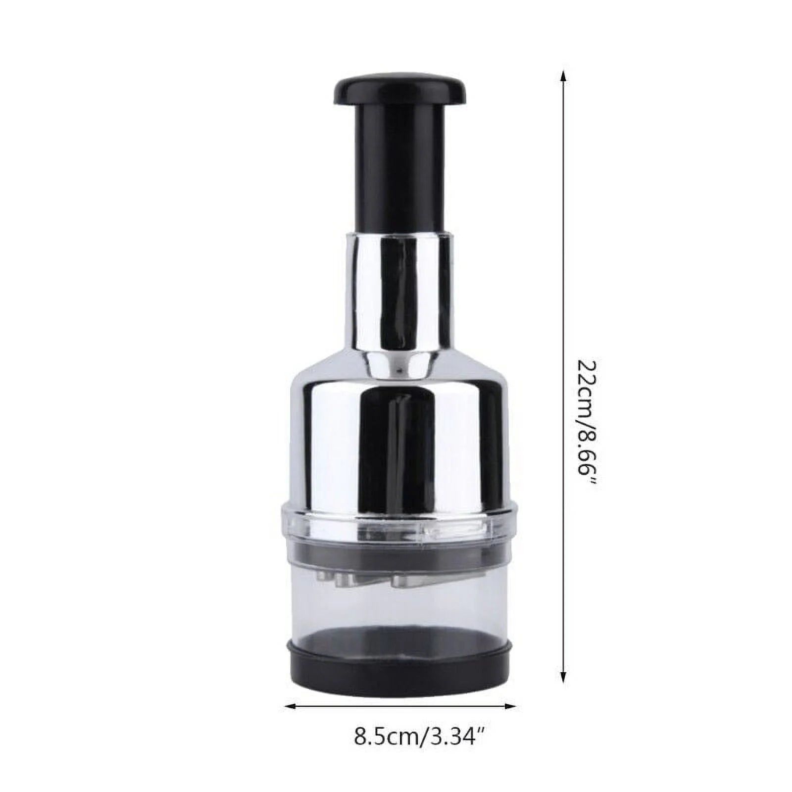 Vegetable Cutter with Stainless Steel Zigzag Blade for Kitchen